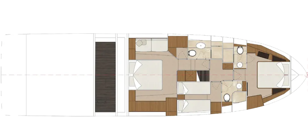 Lower Deck A (Triple ensuite)