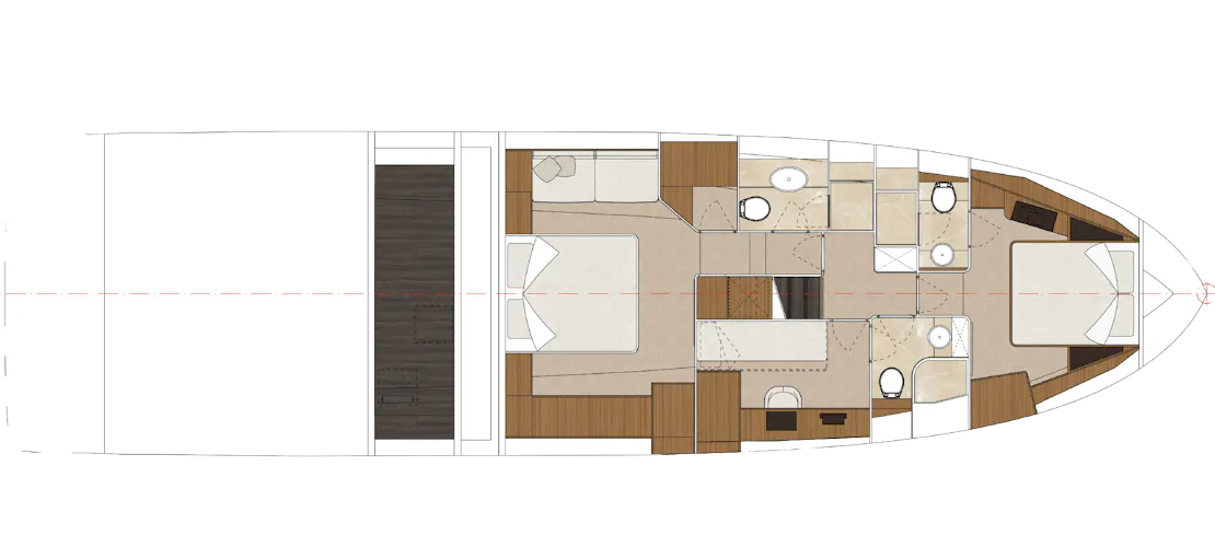 Lower Deck C (skipper + office)